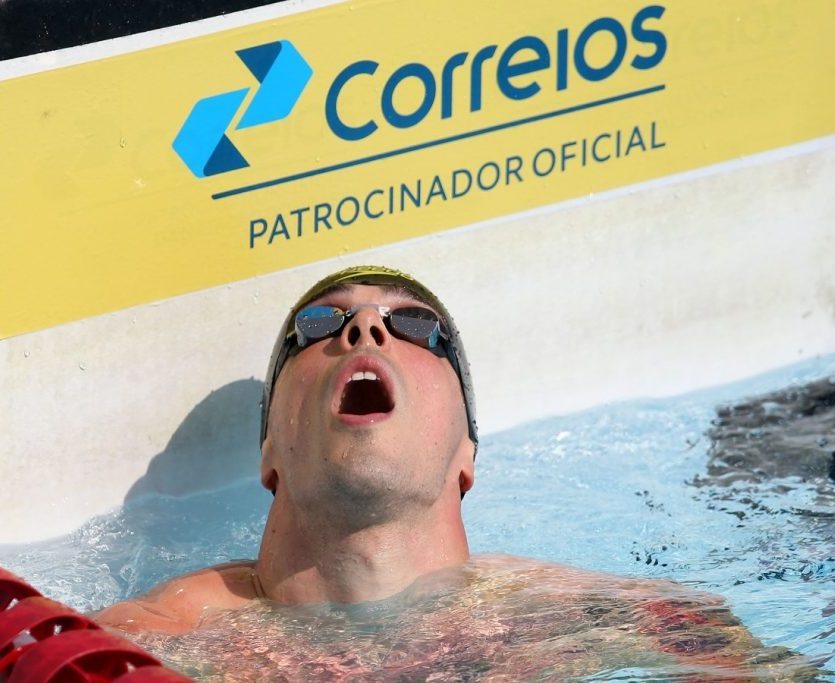Resgate histórico dos resultados da natação brasileira durante a vigência do patrocínio dos Correios
