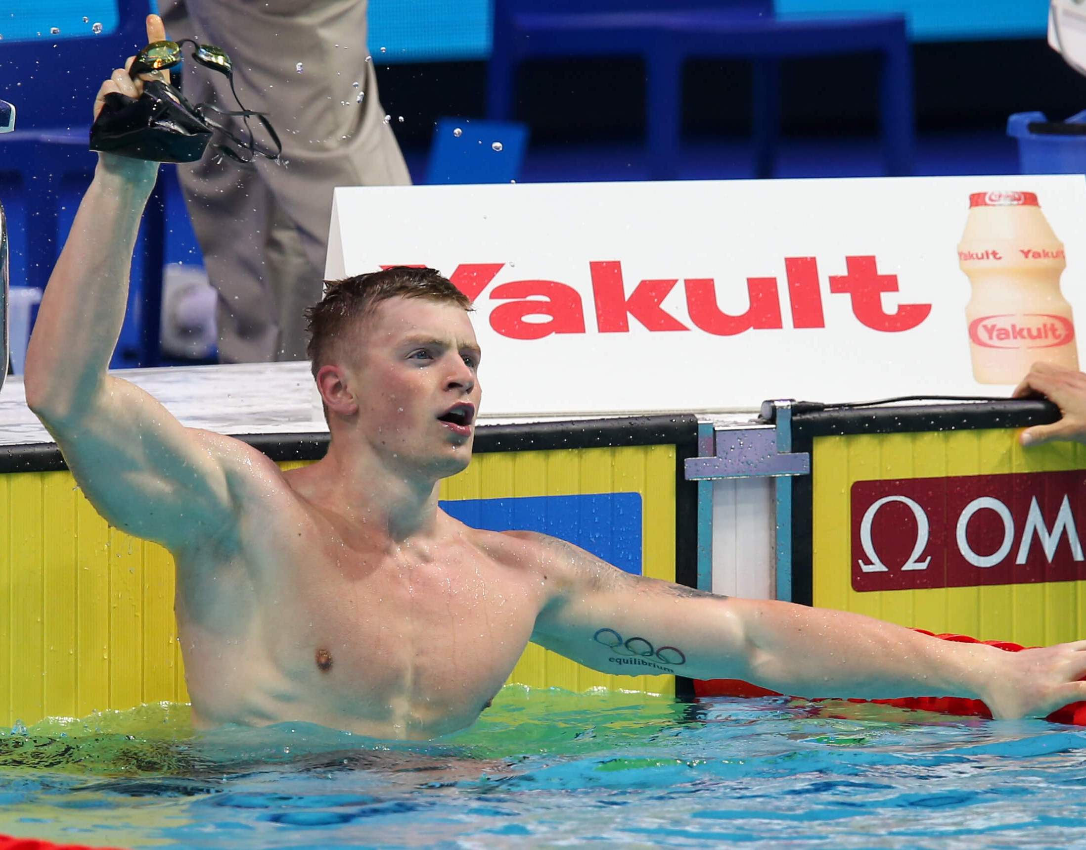 Editor's Note: Illustrative image. British swimmer Adam Peaty: defying statistics. Source: SS PRESS - SATIRO SODRÉ